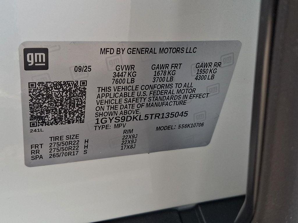 new 2026 Cadillac Escalade car, priced at $126,720