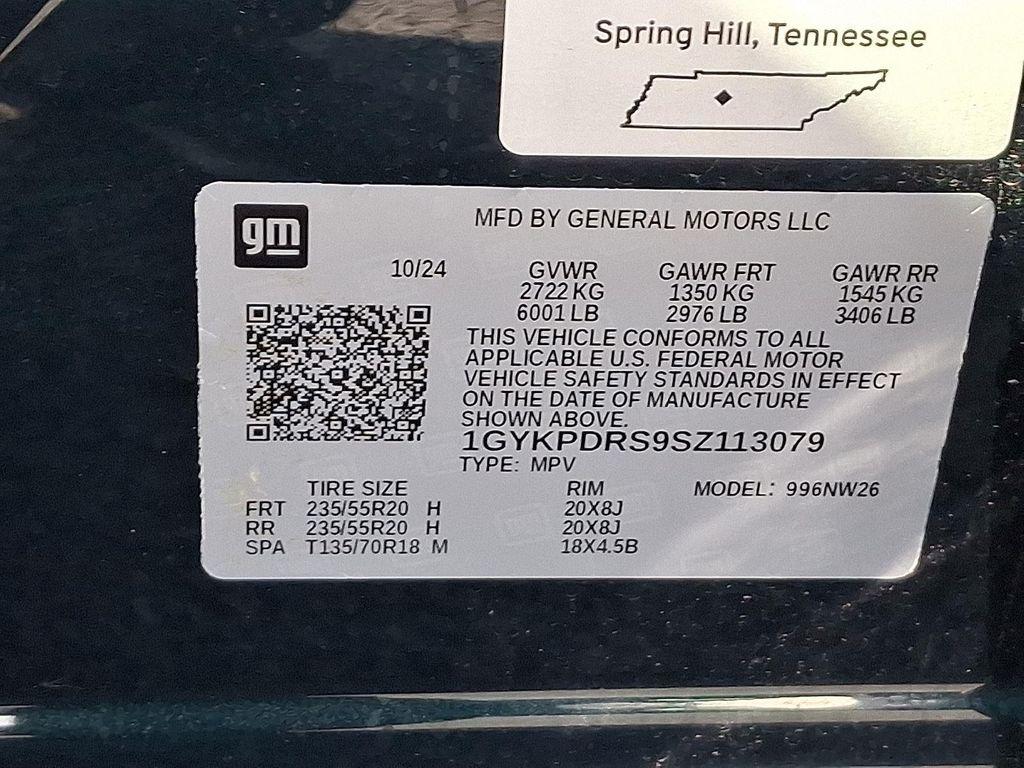 new 2025 Cadillac XT6 car, priced at $58,915