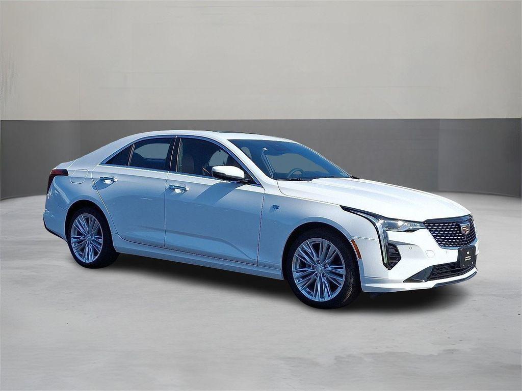 new 2025 Cadillac CT4 car, priced at $53,835