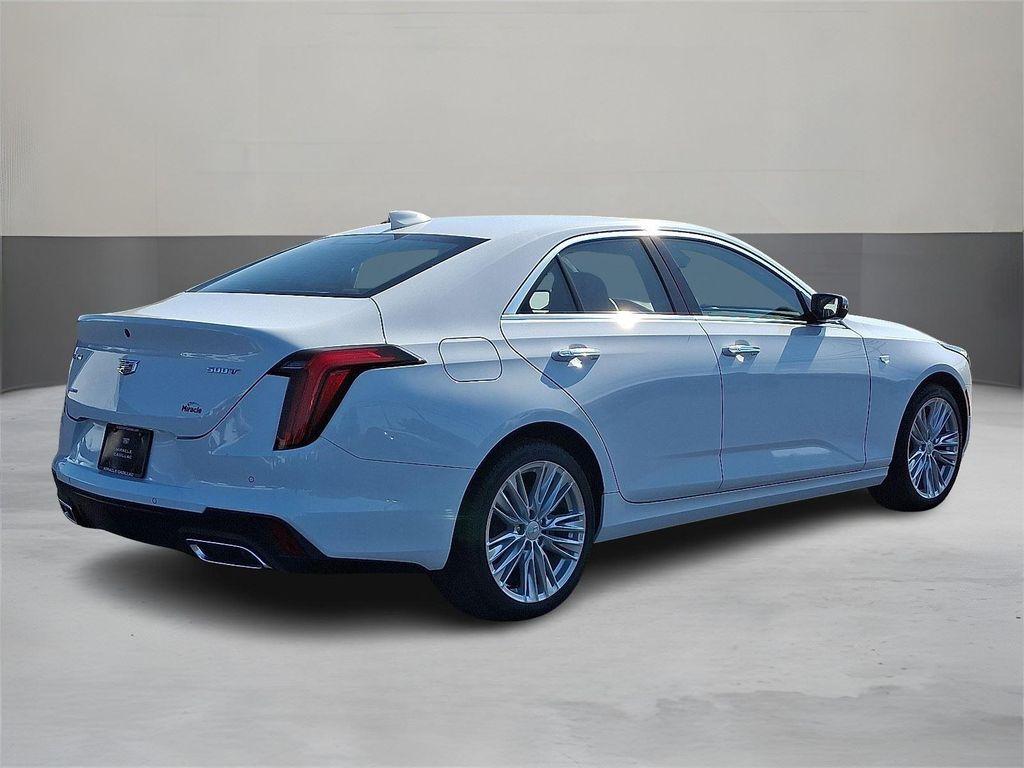 new 2025 Cadillac CT4 car, priced at $53,835