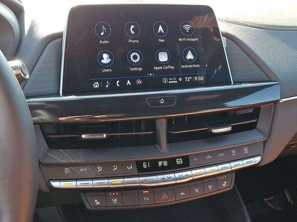 new 2025 Cadillac CT4 car, priced at $53,835