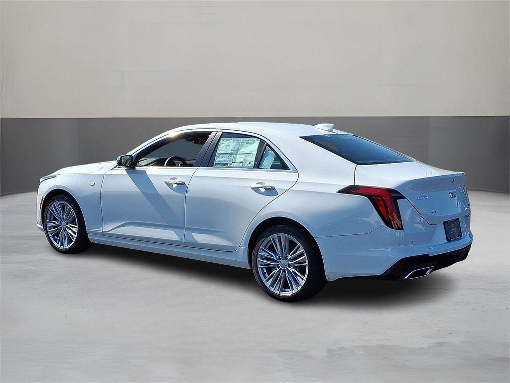 new 2025 Cadillac CT4 car, priced at $53,835