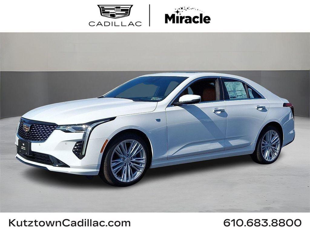 new 2025 Cadillac CT4 car, priced at $53,835