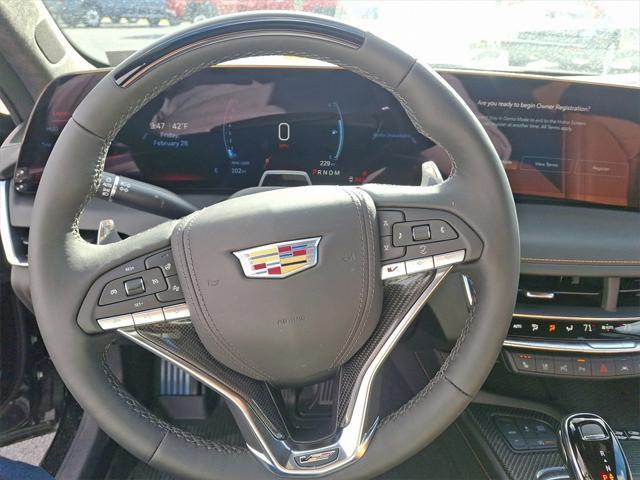 new 2025 Cadillac CT5-V car, priced at $74,425