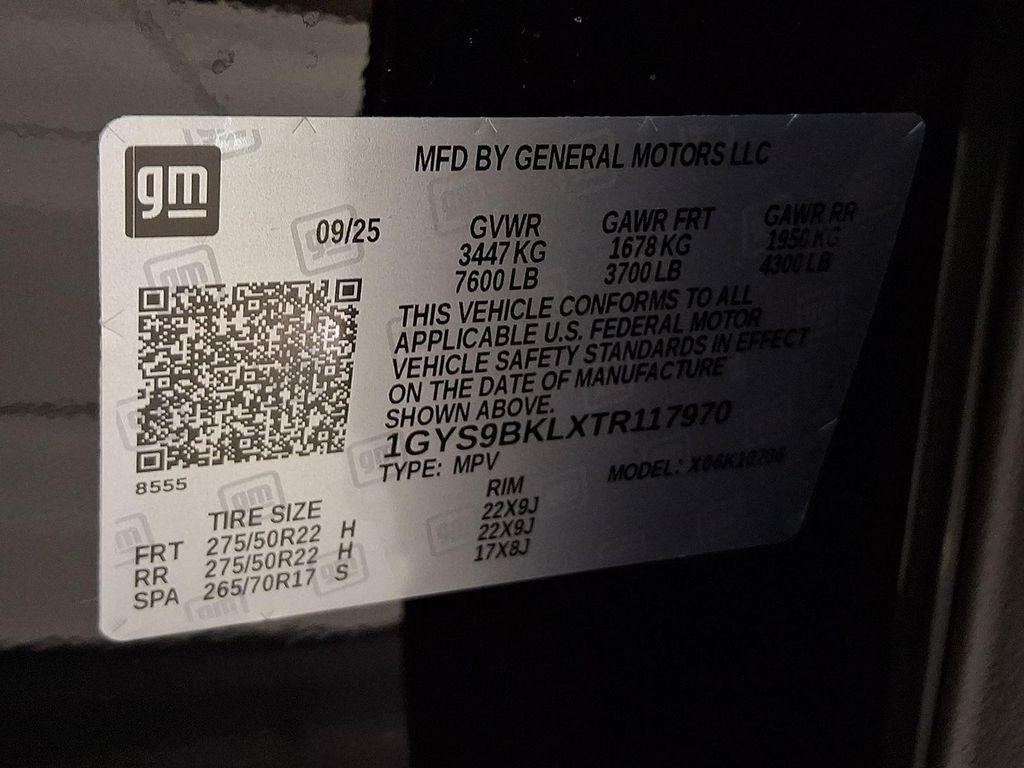 new 2026 Cadillac Escalade car, priced at $108,900