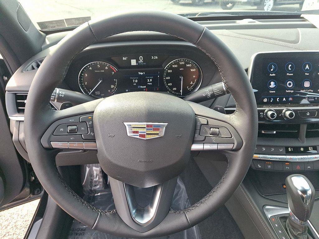 new 2025 Cadillac CT4 car, priced at $46,460