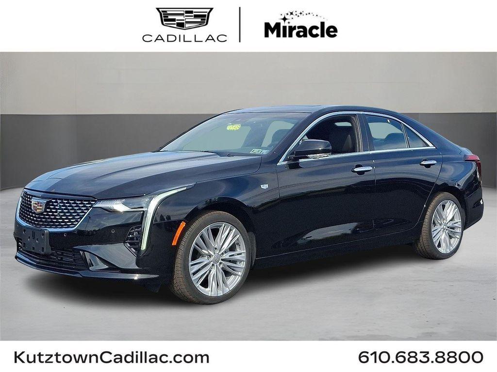 new 2025 Cadillac CT4 car, priced at $46,460