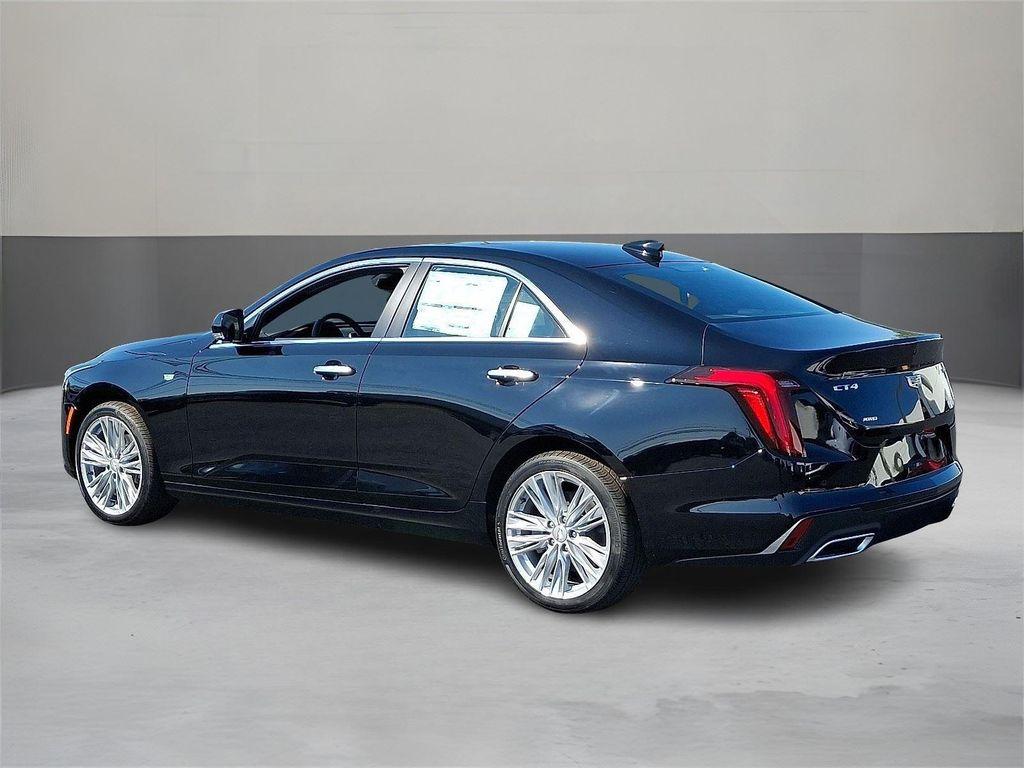new 2025 Cadillac CT4 car, priced at $46,250