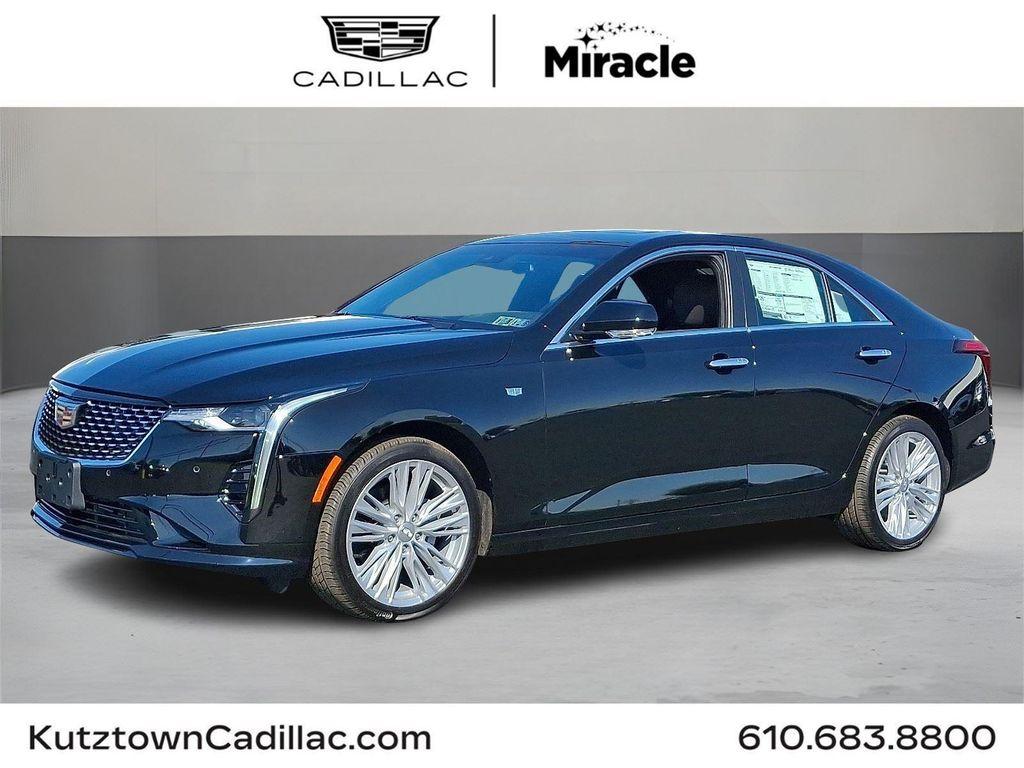 new 2025 Cadillac CT4 car, priced at $46,250
