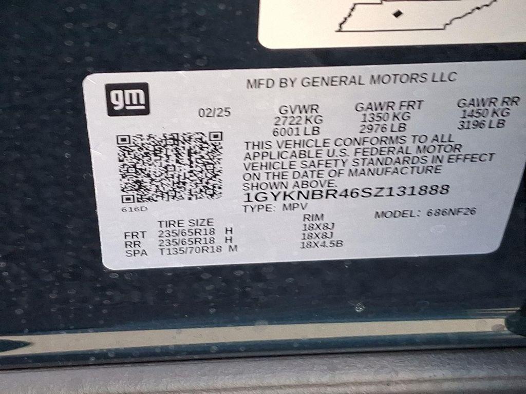 new 2025 Cadillac XT5 car, priced at $47,725