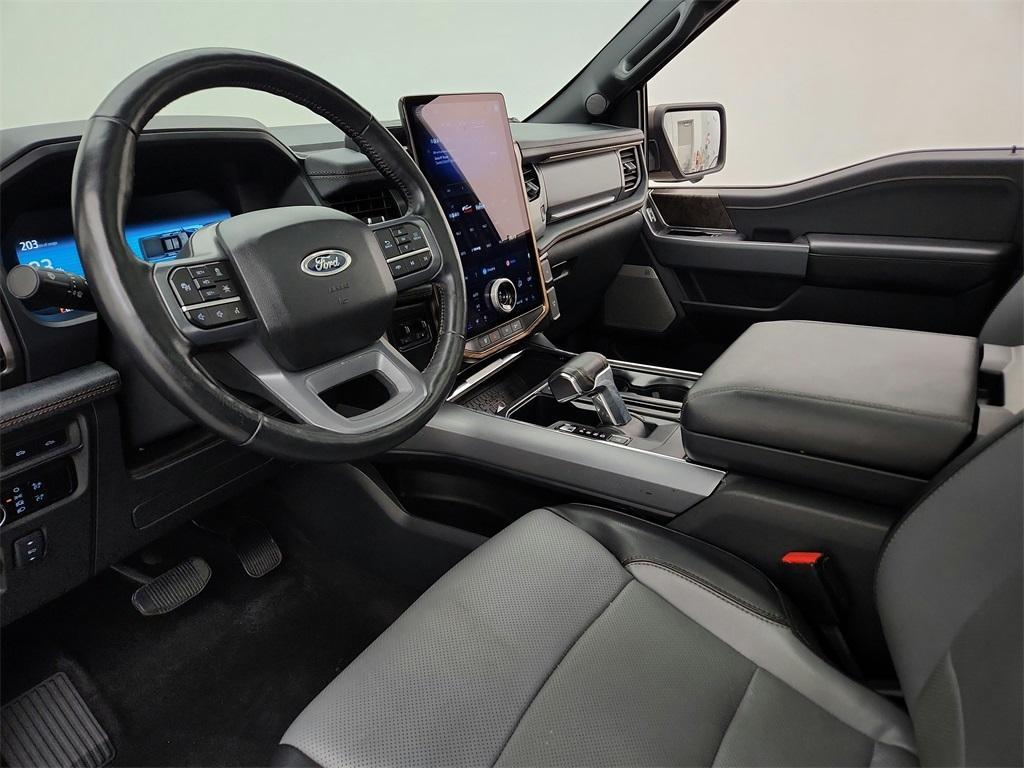 used 2023 Ford F-150 Lightning car, priced at $46,992