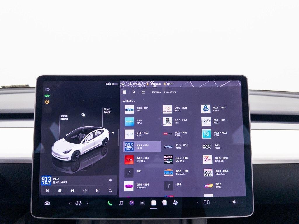 used 2023 Tesla Model 3 car, priced at $25,997