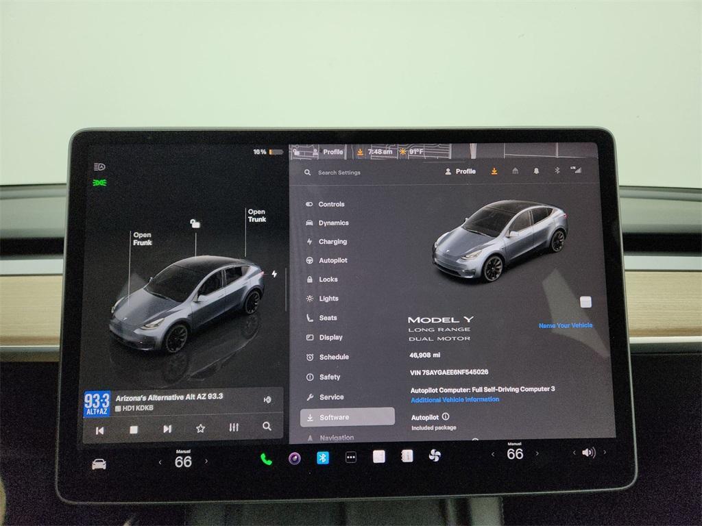 used 2022 Tesla Model Y car, priced at $27,997