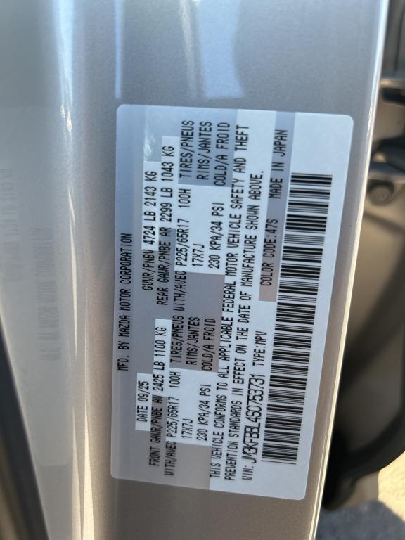 new 2025 Mazda CX-5 car, priced at $26,842