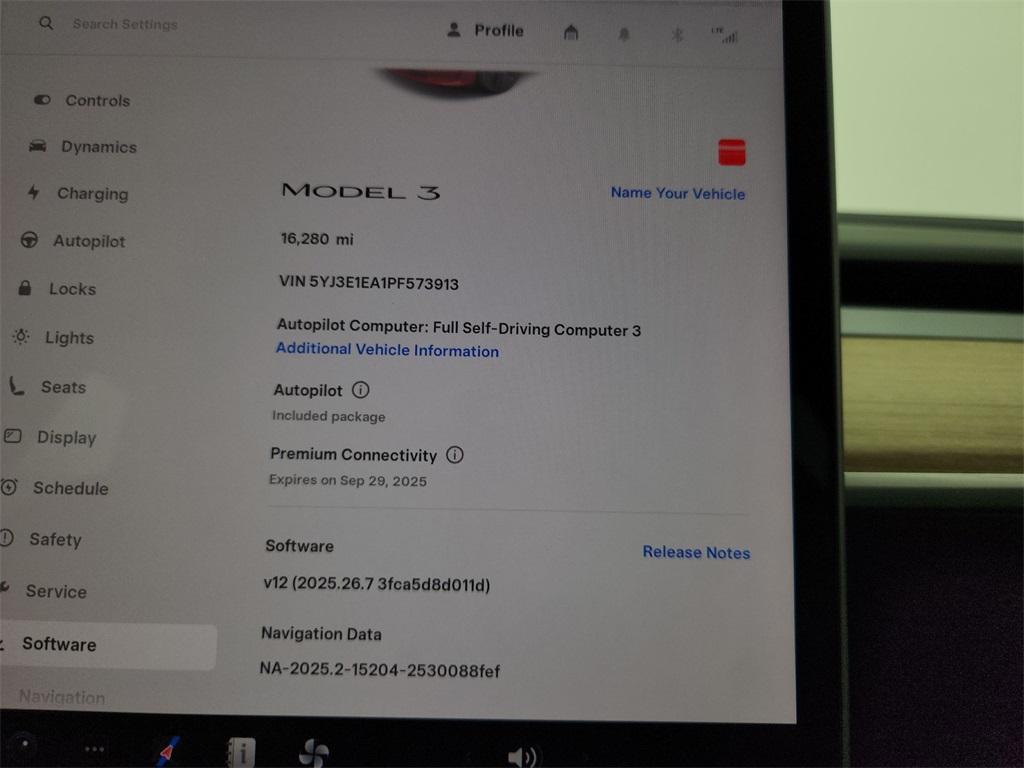 used 2023 Tesla Model 3 car, priced at $25,997