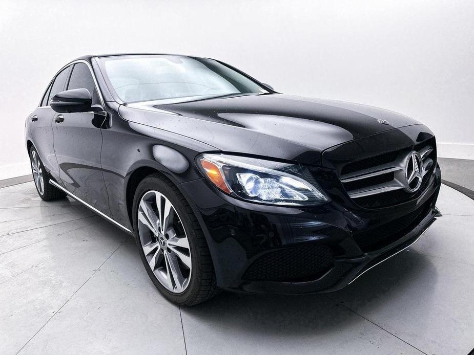 used 2018 Mercedes-Benz C-Class car, priced at $20,990