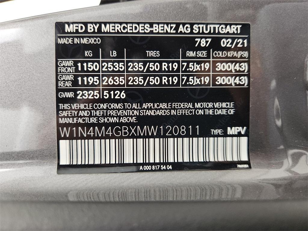 used 2021 Mercedes-Benz GLB 250 car, priced at $24,750