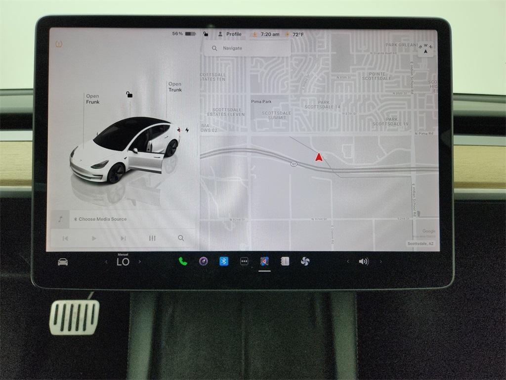 used 2022 Tesla Model 3 car, priced at $25,750