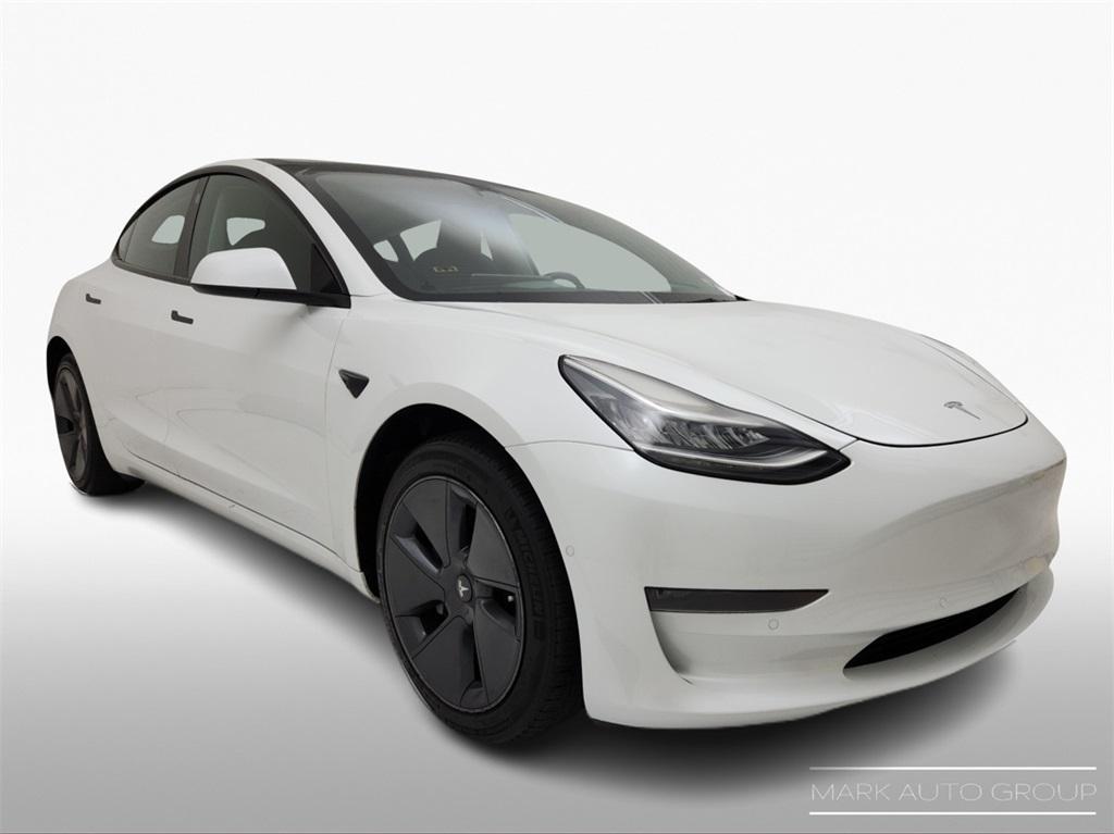 used 2022 Tesla Model 3 car, priced at $25,750