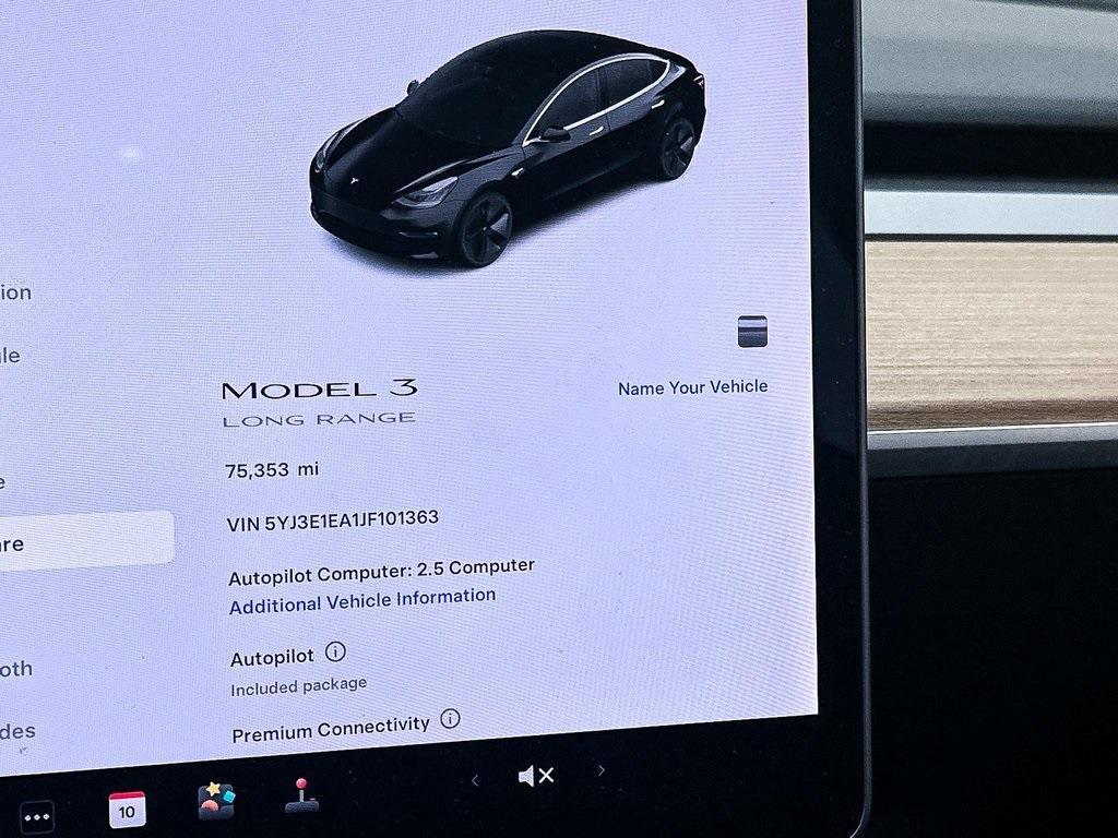 used 2018 Tesla Model 3 car, priced at $21,990