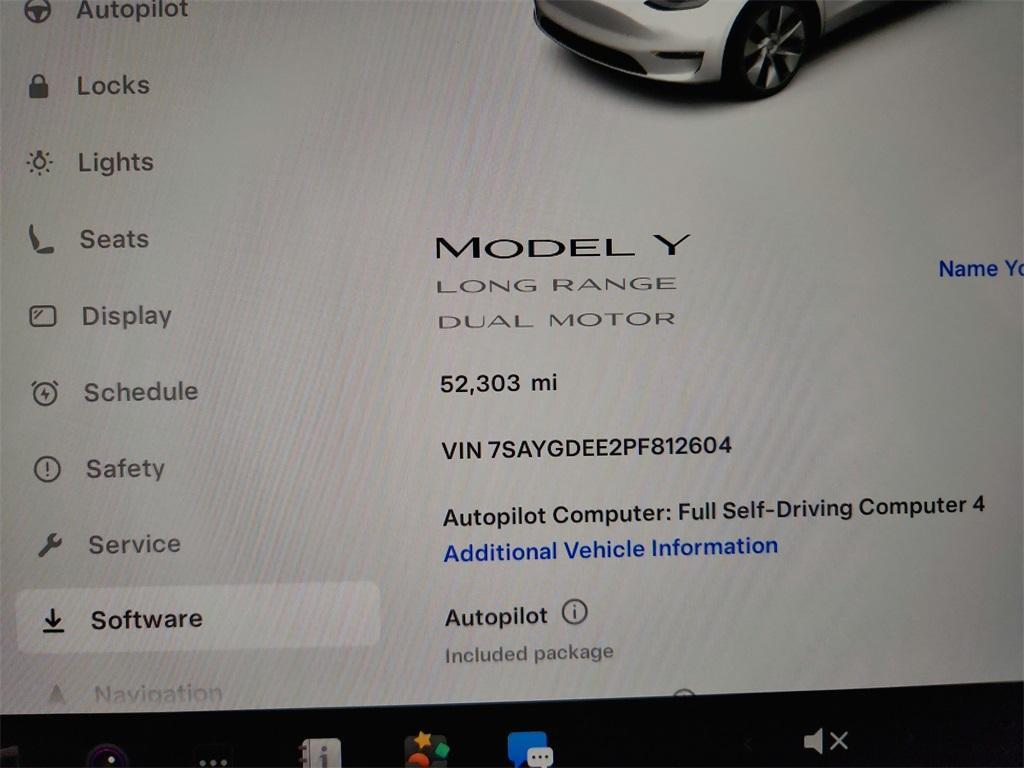 used 2023 Tesla Model Y car, priced at $27,000