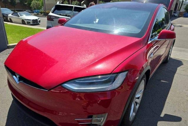 used 2020 Tesla Model X car, priced at $45,997