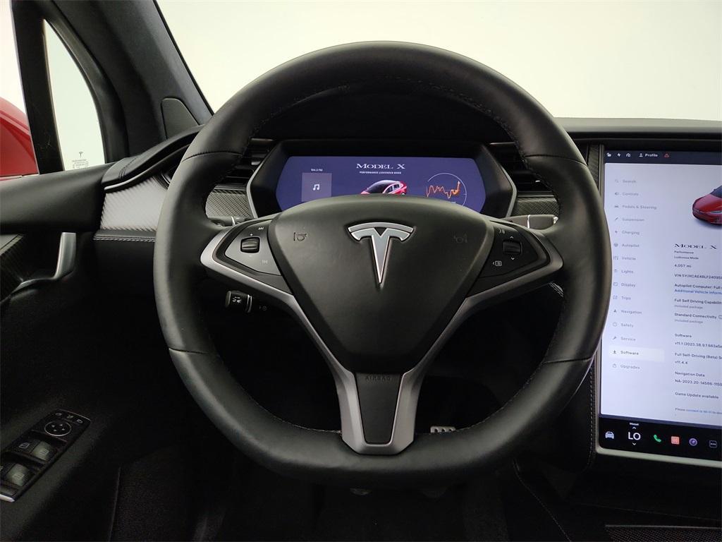 used 2020 Tesla Model X car, priced at $45,500