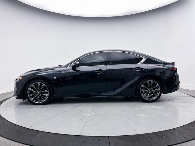 used 2023 Lexus IS 350 car, priced at $44,990