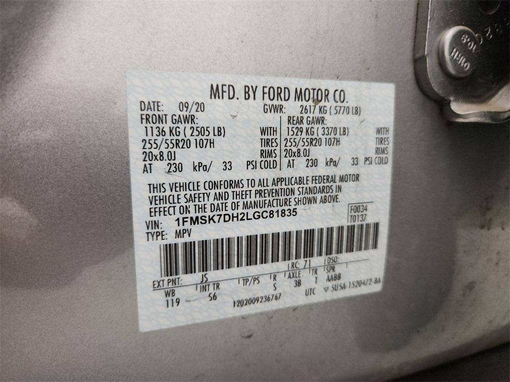 used 2020 Ford Explorer car, priced at $21,996