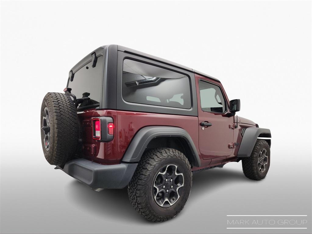 used 2021 Jeep Wrangler car, priced at $22,997