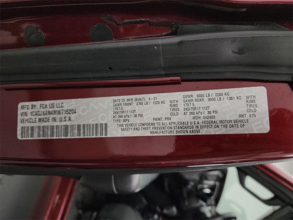 used 2021 Jeep Wrangler car, priced at $22,997