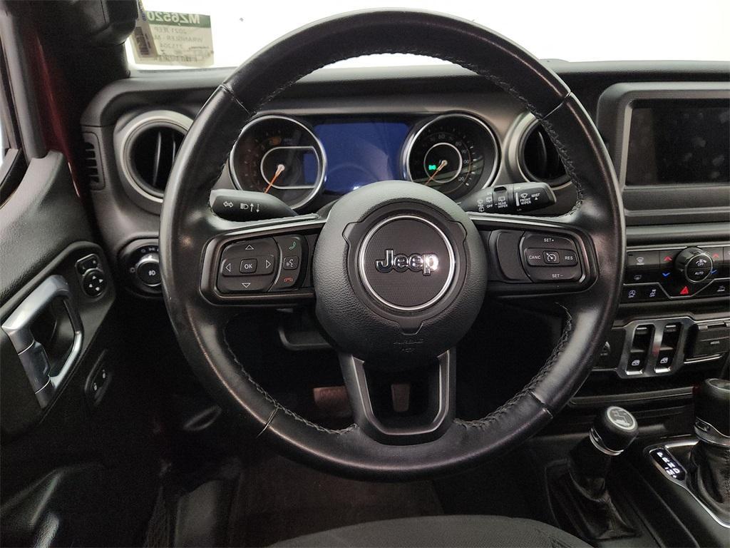 used 2021 Jeep Wrangler car, priced at $22,997