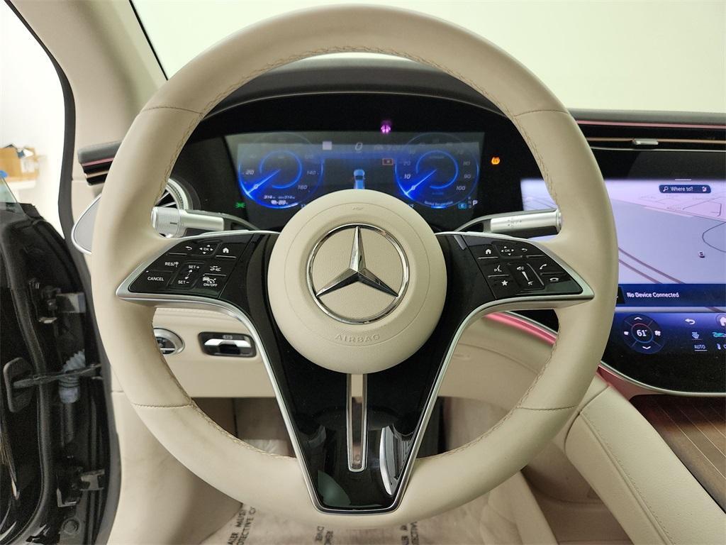 used 2022 Mercedes-Benz EQS 580 car, priced at $54,997