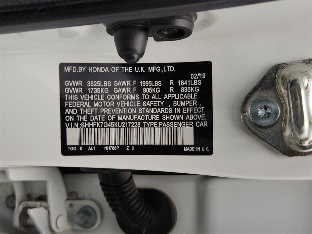 used 2019 Honda Civic car, priced at $17,994