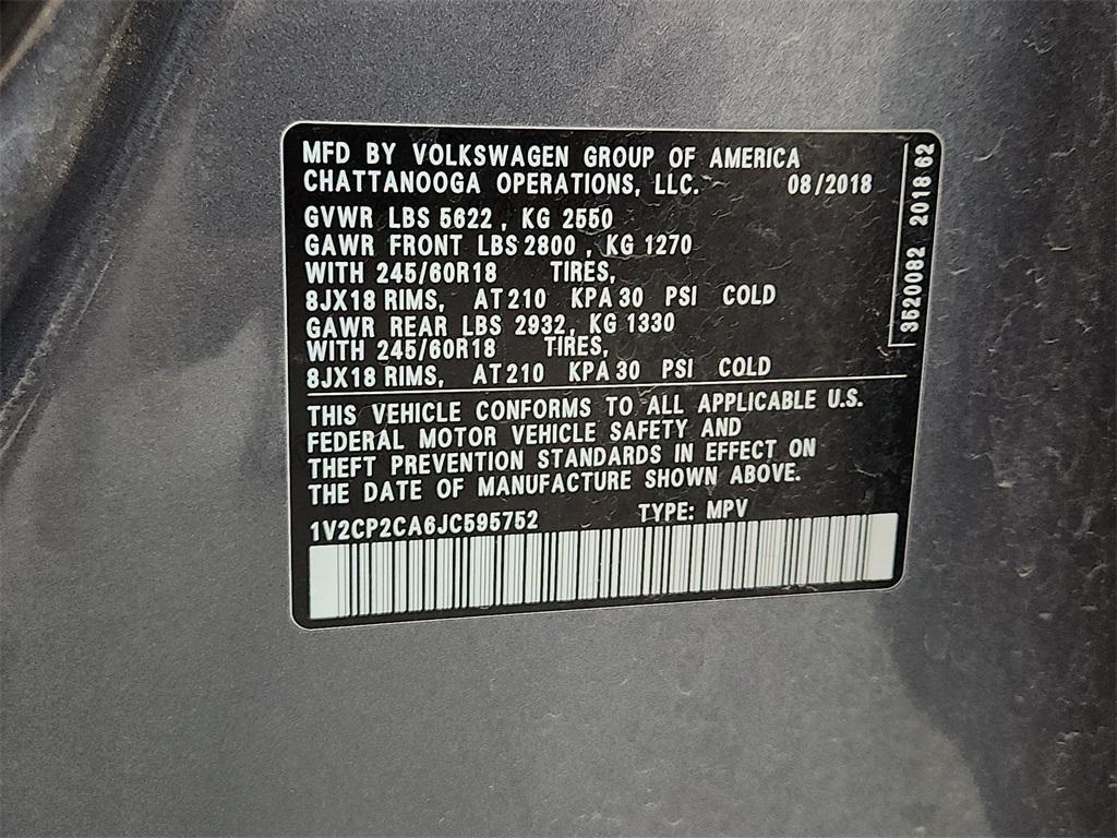 used 2018 Volkswagen Atlas car, priced at $13,997