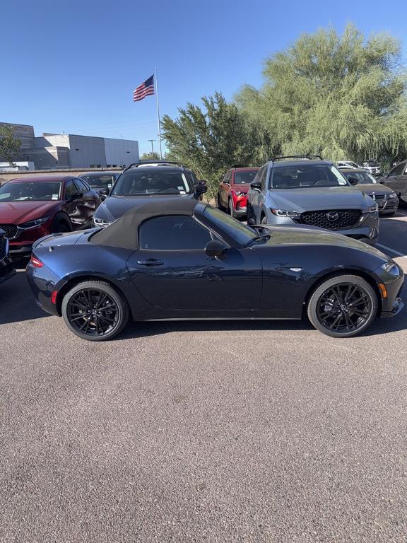 new 2025 Mazda MX-5 Miata car, priced at $29,880