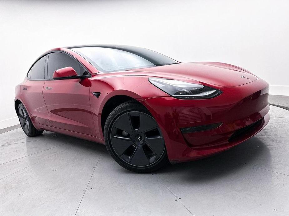 used 2023 Tesla Model 3 car, priced at $23,700