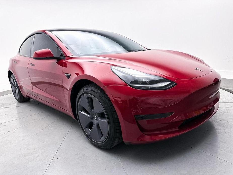 used 2023 Tesla Model 3 car, priced at $23,700