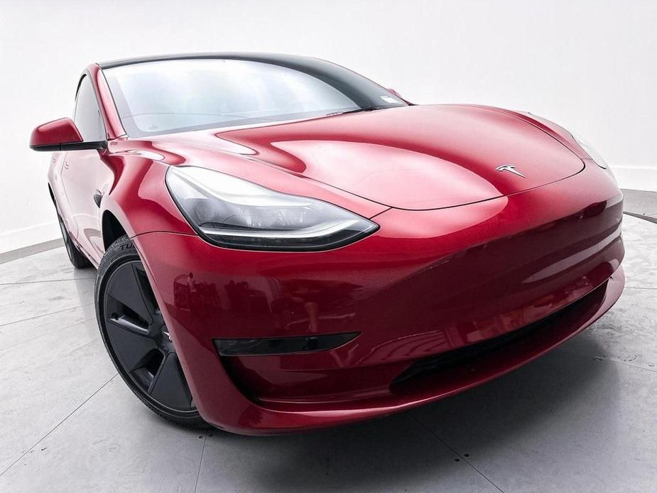 used 2023 Tesla Model 3 car, priced at $23,700