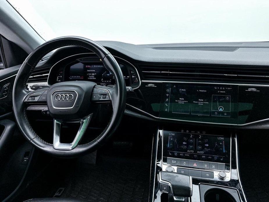 used 2022 Audi Q8 car, priced at $49,500