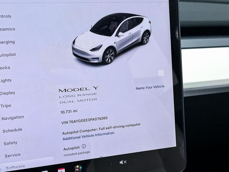 used 2023 Tesla Model Y car, priced at $32,700