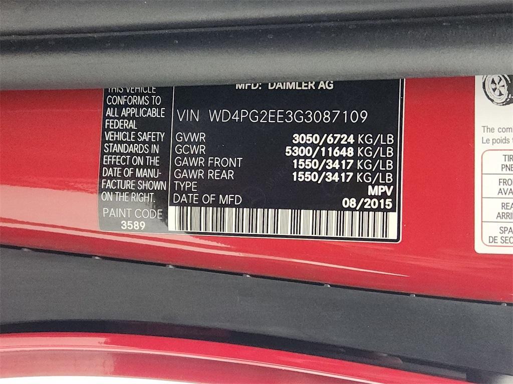 used 2016 Mercedes-Benz Metris car, priced at $22,997