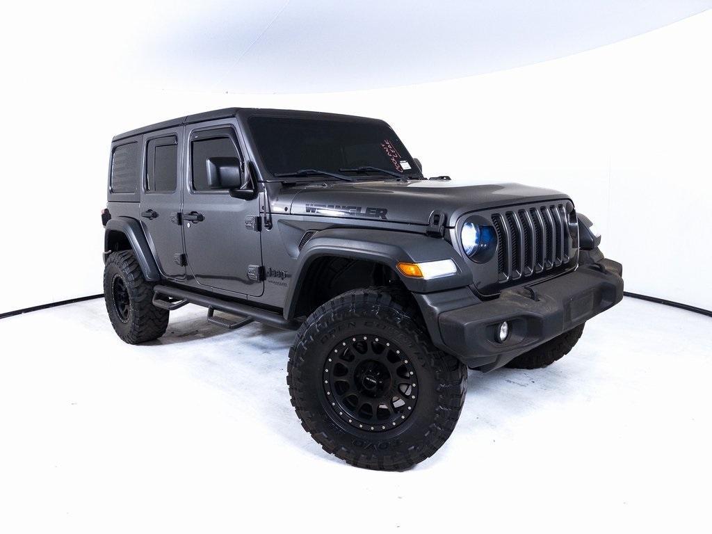 used 2018 Jeep Wrangler Unlimited car, priced at $26,700