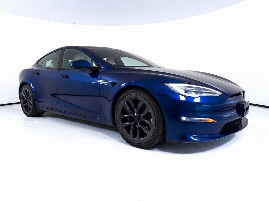 used 2021 Tesla Model S car, priced at $55,899