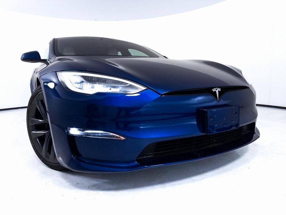 used 2021 Tesla Model S car, priced at $55,899