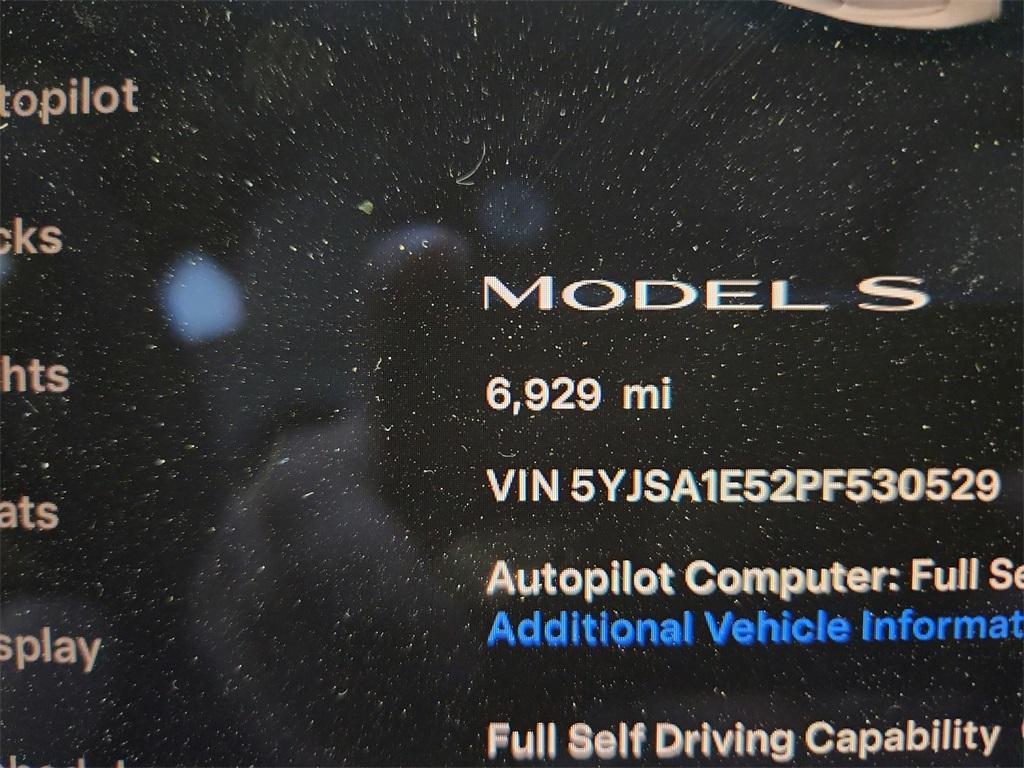 used 2023 Tesla Model S car, priced at $48,993