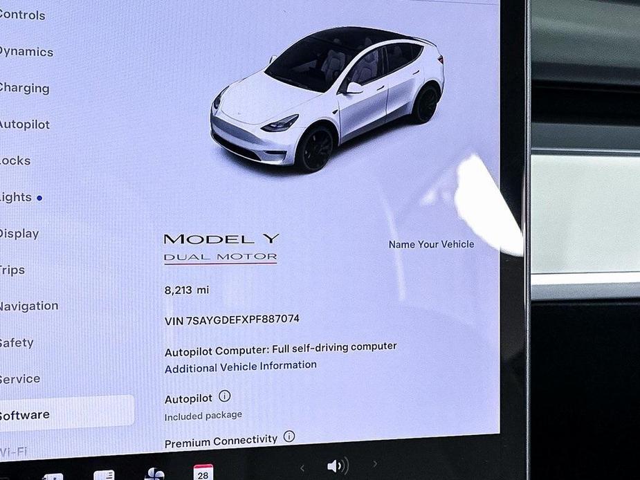 used 2023 Tesla Model Y car, priced at $36,970