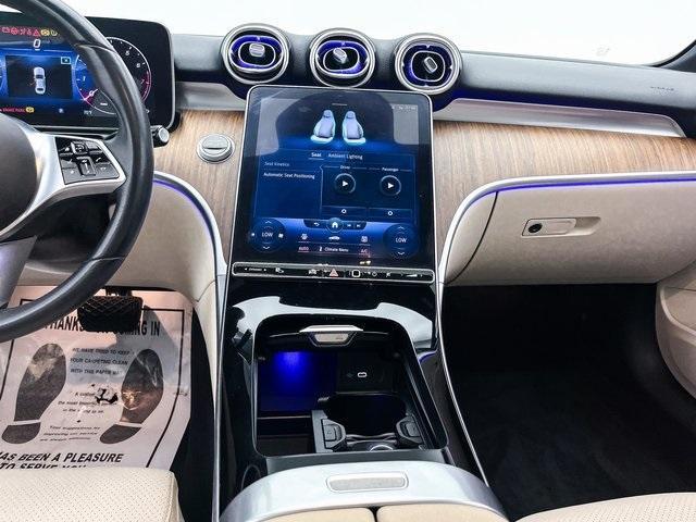 used 2022 Mercedes-Benz C-Class car, priced at $33,995