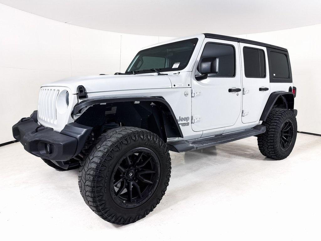 used 2020 Jeep Wrangler Unlimited car, priced at $29,400