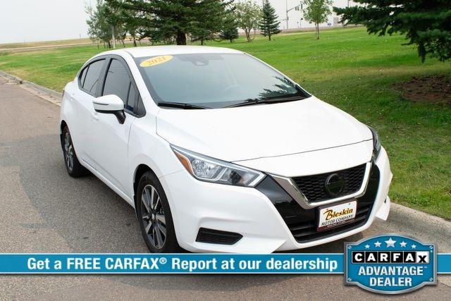 used 2021 Nissan Versa car, priced at $15,995